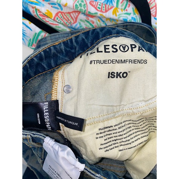 Filles A Papa SUPERCROSS LASER PRINT CAMO CARGO JEANS size 26/32 NWT - Picture 5 of 5